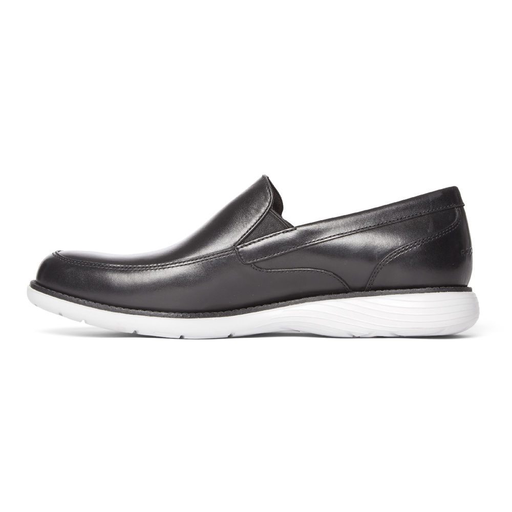 Rockport Loafers Herre Svart - Garett Venetian - ASJU45627